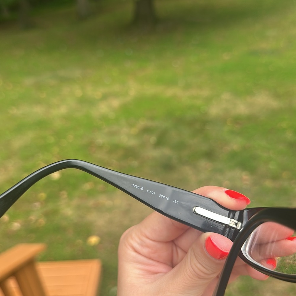 Chanel 3096-B Rectangular Full Rim Eyeglass Frame… - image 5